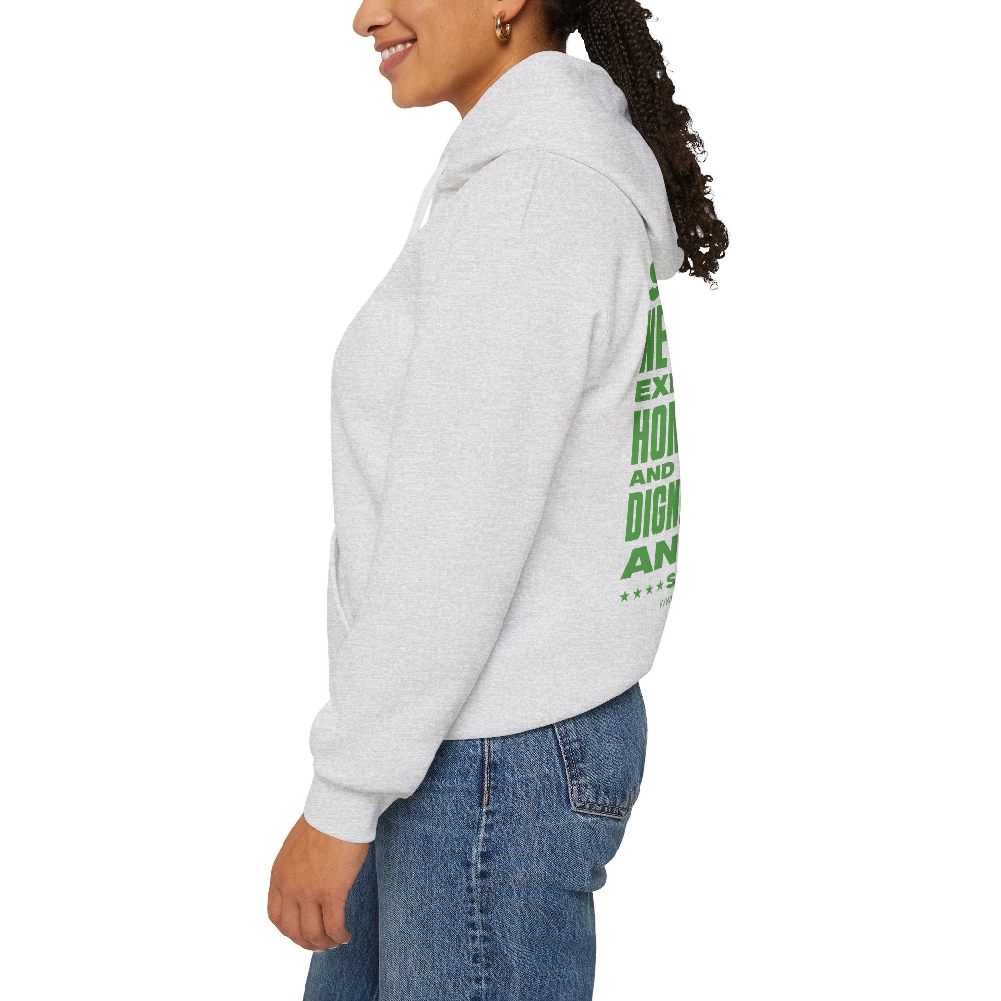 Serving New Yorkers Ash Hoodie - Broadway Community Collection